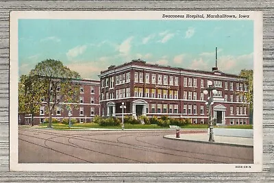 Postcard-Deaconess Hospital Marshalltown Iowa-PC47 • $5