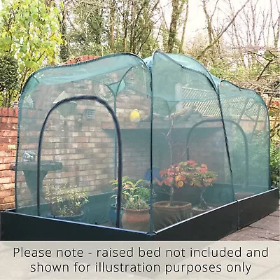 Garden Netting Net Protection Anti Butterfly Cage Veg Mesh 2m L X 1m W X 1.35m H • £59.98