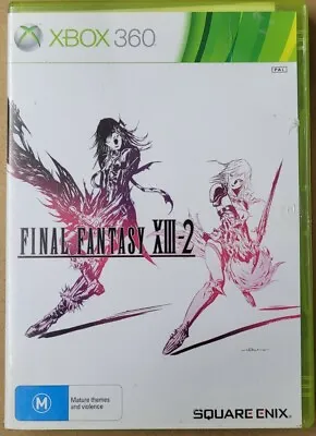 Xbox 360 Final Fantasy XIII-2 Inc Manual PAL FAST SHIPPING From Sydney • $13.49