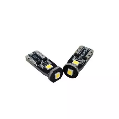 3SMD Canbus T10 Bright White LED Light Bulbs 2Pcs • $6