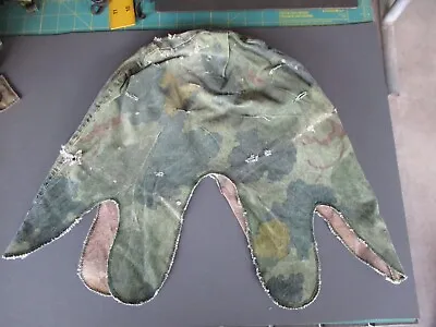 Vietnam War Poplin MITCHELL Leaf Camouflage Helmet Cover • $43