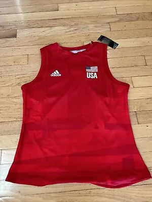 Adidas Team USA Volleyball Primeblue Women’s Jersey Team Size XL FK1047 • $34.99