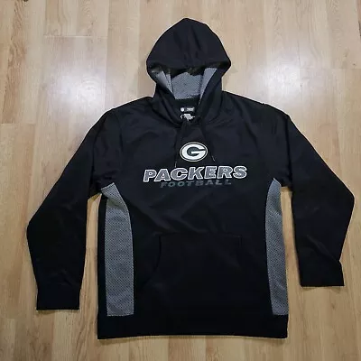 Green Bay Packers Hoodie Mens Medium NFL Football Team Sweatshirt Pullover • $16.97