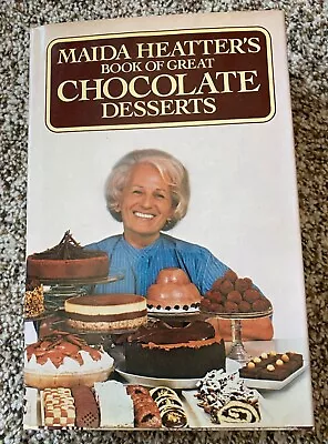 Maida Heatter's Book Of Great Chocolate Desserts By Maida Heatter (1980) • $4
