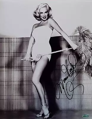 Mamie Van Doren Signed 11x14 Photo Playboy Playmate OC Dugout Hologram J Auto • $107.99