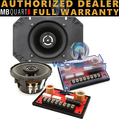 MB QUART DKC-110 4  4x6  COMPONENT SPEAKERS TWEETERS CROSSOVERS MADE IN GERMANY • $129.99