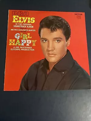 Elvis Presley - Girl Happy RCA Victor Records 443029 France 1965 Vinyl Record • $10.09