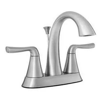 Mirabelle Provincetown Centerset Bathroom Faucet - Brushed Nickel -MIRWSCPR400BN • $99.99