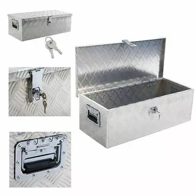 30  Aluminum Tool Box Truck Pickup Bed Trailer ATV Tongue Lockable W/Lock • $69.47