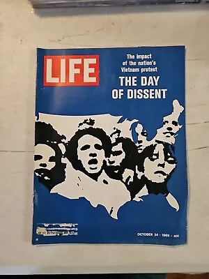 Life Magazine October 24 1969 Vietnam Protest The Day Of Dissent  • $7.15