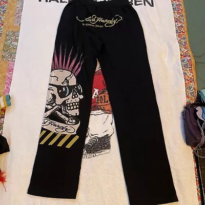 Vintage Ed Hardy Skull Punk Sweatpants Men L • $65
