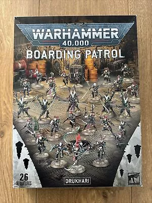 Warhammer 40k Boarding Patrol Drukhari Games Workshop NIB Dark Eldar Army GW • £30