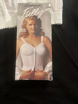 Vintage Exquisite Form Fully Bra/girdle Corset White 36c • $24.99