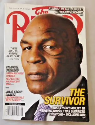 Mike Tyson - November 2014 The RING Boxing Magazine Ex • $10