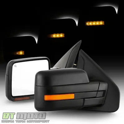 [Sequential LED Signal] 2004-2006 Ford F150 Power Heated Side Mirrors Left+Right • $89.96