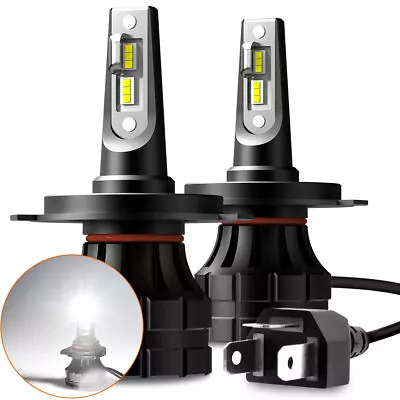 2x H4 9003 White LED Headlight Hi/Low Beam Bulbs Kit For INFINITI G35 2003-2005 • $27.99