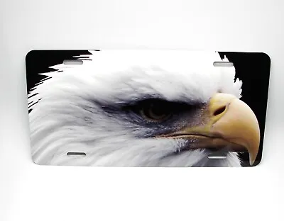 Eagle License Plate For Cars Metal Aluminum American Eagle Bald Eagleeagle Eyes • $14.95