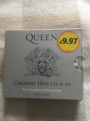 Queen The Platinum Collection 3 Cd Box Set • £5.99