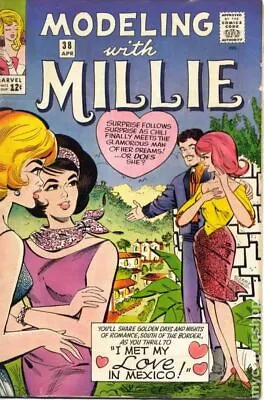 Modeling With Millie #38 VG 4.0 1965 Stock Image Low Grade • $10.50