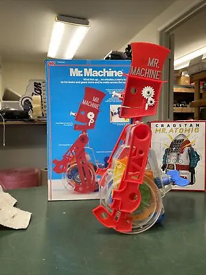 Vintage 1987  Ideal Mr. Machine Whistling & Walking Toy With Box • $149.99