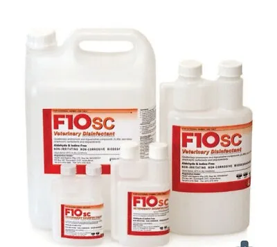 F10 SC Veterinary Disinfectant Cage Cleaning General Cleaning • £17.99