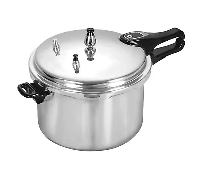 £34.98 • Buy Aluminium Heavy Guage Pressure Cooker Heavy Duty Cooking Pot Catering Cookware