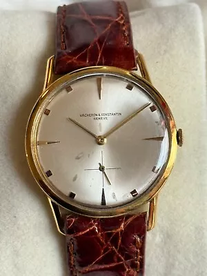 Vacheron Constantin 18k Gold Mens Watch Ref 6456 Elegant Classic • $2800