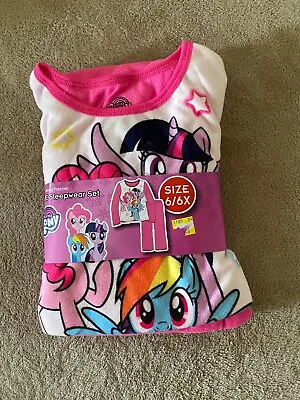 My Little Pony Girl 2PC Sleepwear Set Size 6/6X • $9