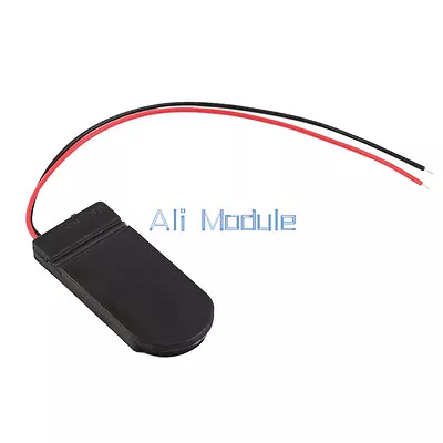 £1.73 • Buy 5Pcs New Case Box Battery Holder CR2032 Button Coin Cell 6V Lead ON/OFF Switch