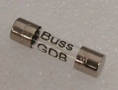 $6 • Buy GDB-5A Cooper Bussmann Fuse 5A M205 5mm X 20mm Fast Blow Glass