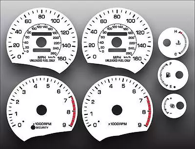 White Face Gauges For 1989-1999 Toyota MR2 160 MPH • $27.99