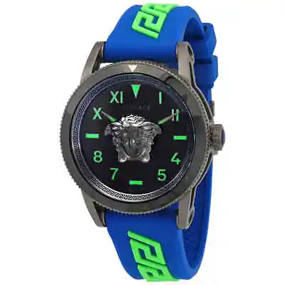 $599.50 • Buy Versace V-Palazzo Quartz Black Dial Men's Watch VE2V00722
