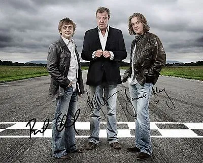 £18.36 • Buy Top Gear Group Signed 8X10 Photo Rp Jeremy Clarkson Richard Hammond James May