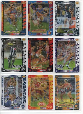 2016 Afl Teamcoach Footy Powers 3d Lenticular Bulk Lot - Complete Your Set Sets • $1.50