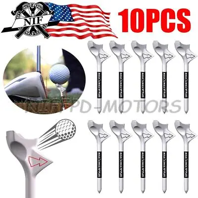 10 Degree Golf Tees Increases Speed Stand Balls Support Base Golf Holder Kit US • $10.59