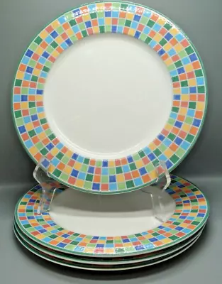 Villeroy & Boch  TWIST ALEA (LIMONE)    SERVICE PLATE Or CHARGER     Set Of Five • $149.95