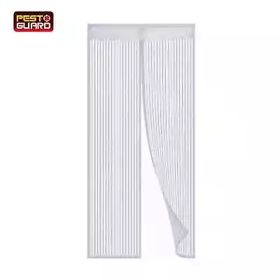 Magnetic Mesh Curtain Door Fastening Mosquito Fly Insects Bugs Guard Net Screen • £5.79