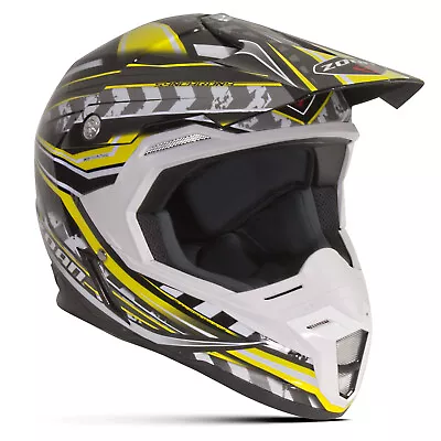 Zoan Synchrony Monster MX Offroad Helmet Yellow • $100.82