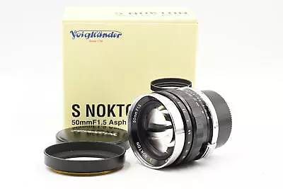 Voigtlander 50mm F1.5 S Nokton Lens For Nikon Rangefinder #202 • $435.75