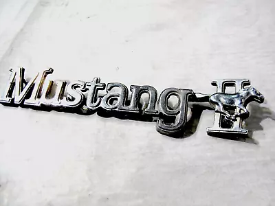 Ford Mustang II Emblem 1974-1978 OEM • $22