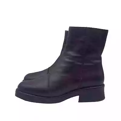 La Canadienne Waterproof Boots Brown Leather Zip Ankle Fleece Lined Womens 8.5  • $149.99