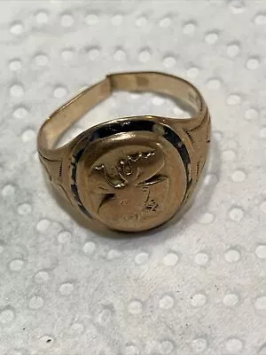 Vintage Loyal Order Of Moose Lodge Ring. 10 Kt • $275