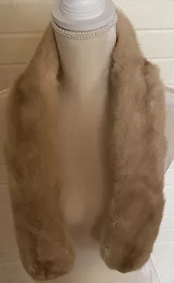 Vintage Mink Collar Stole 36  Top Quality • $25