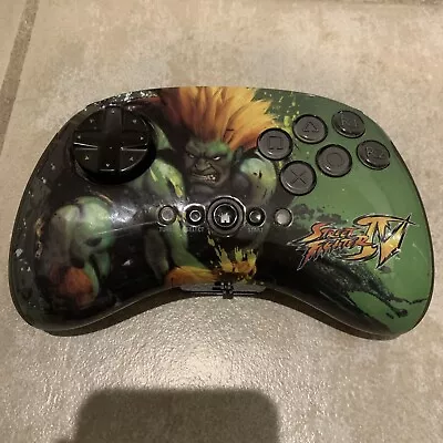 Mad Catz PS3 Street Fighter 4 Fightpad Controller Blanka Capcom NO DONGLE • $24.95