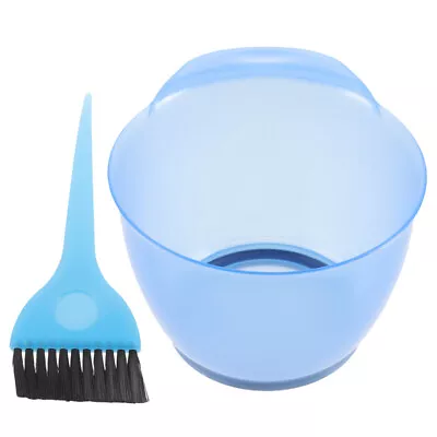  Hair Dye Bowl And Brush Kit Coloring Mixing Heightened Type • £6.18