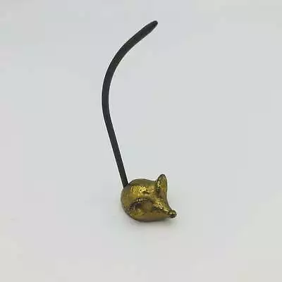 Vintage Brass Mouse Ring Holder Or Decoration • $19.60