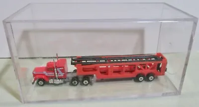Road Champs Mack Super-Liner Car Transporter Semi 1/87 Scale With Case • $25