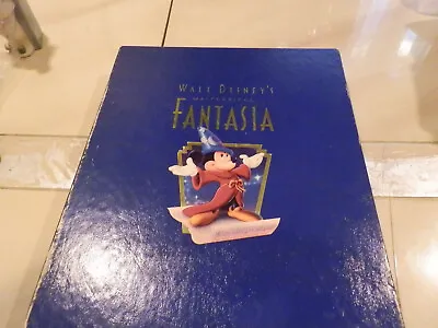 Vtg Walt Disney Fantasia Masterpiece Collectors VHS Book Litho & Cert Box Set • $45