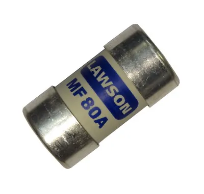 £11.49 • Buy 80A House Service Cut-out Main Fuse BS88-3 BS1361 Lawson MF80 80 Amp ⌀30.16mm