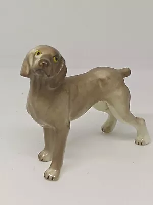 Vintage Bone China Dog Figurine Weimaraner  Miniature • $8.50